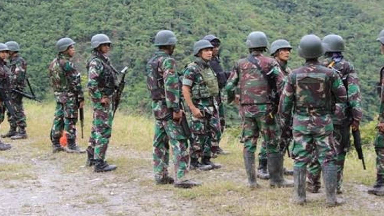 Prajurit TNI di Papua. (Net)