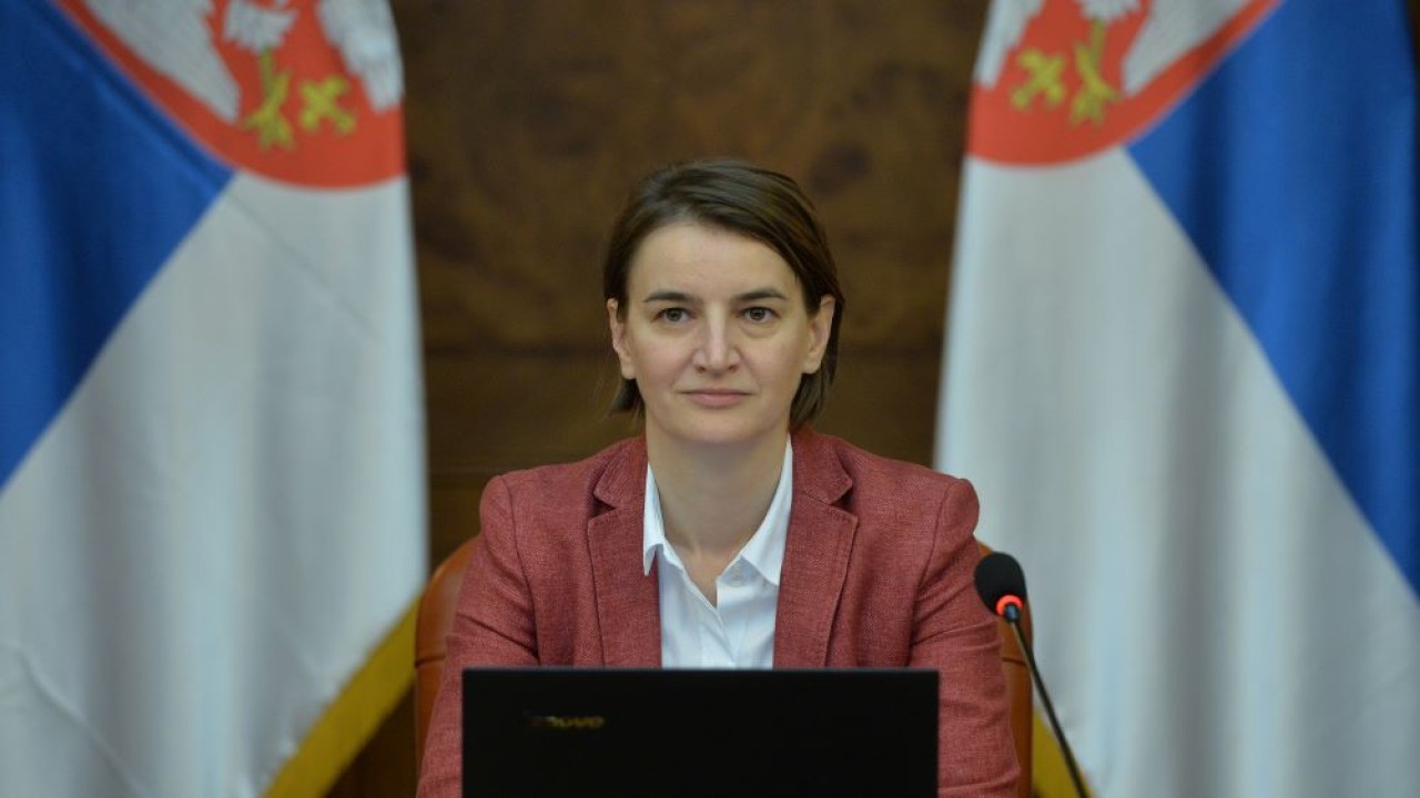 PM Serbia Ana Brnabic. (European Western Balkans)