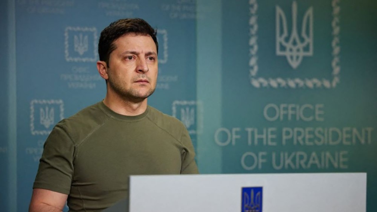 Presiden Ukraina Volodymyr Zelenskyy. (Istimewa)