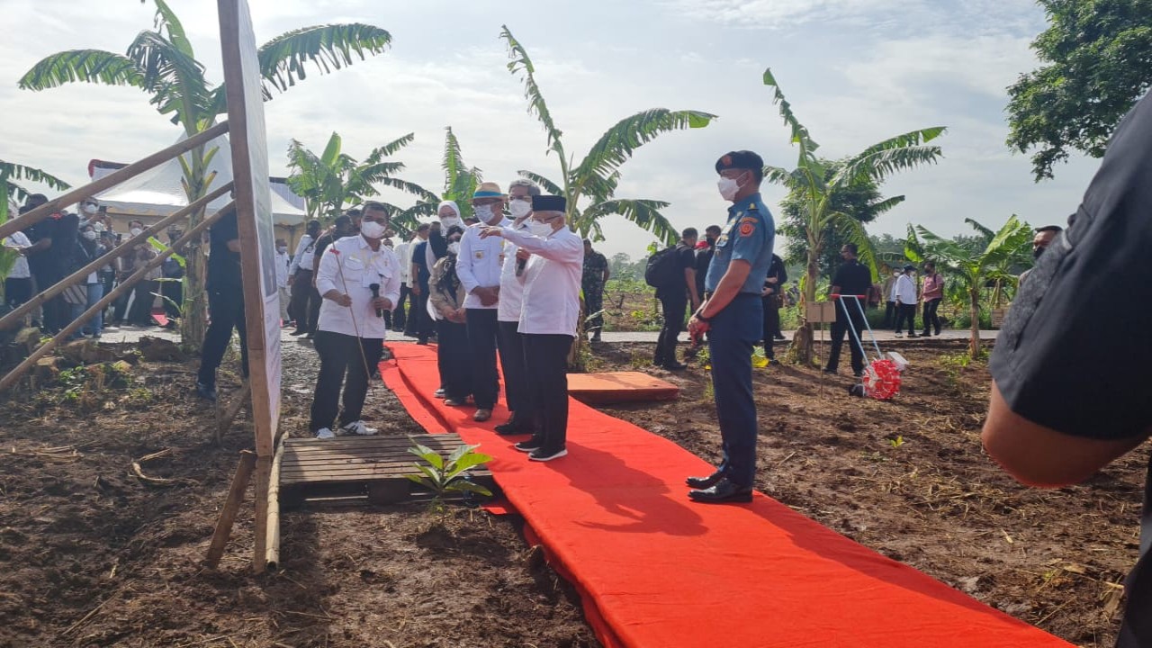 Wapres K.H. Ma'ruf Amin lakukan kunjungan ke Purwakarta. (wapresri.go.id)