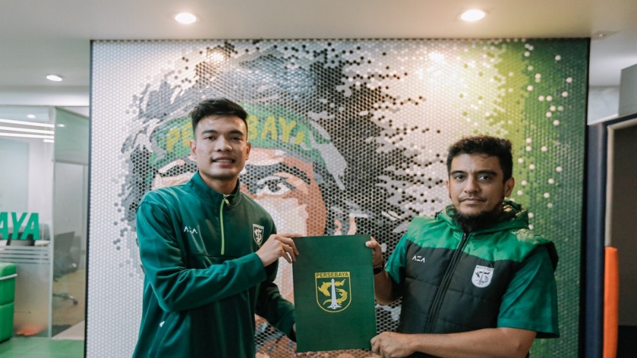 Brylian Aldama resmi Gabung Persebaya