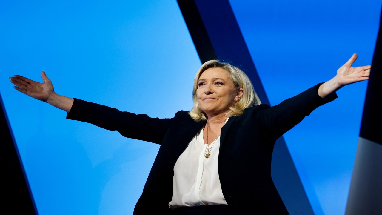 Calon Presiden Prancis Marine Le Pen/ist