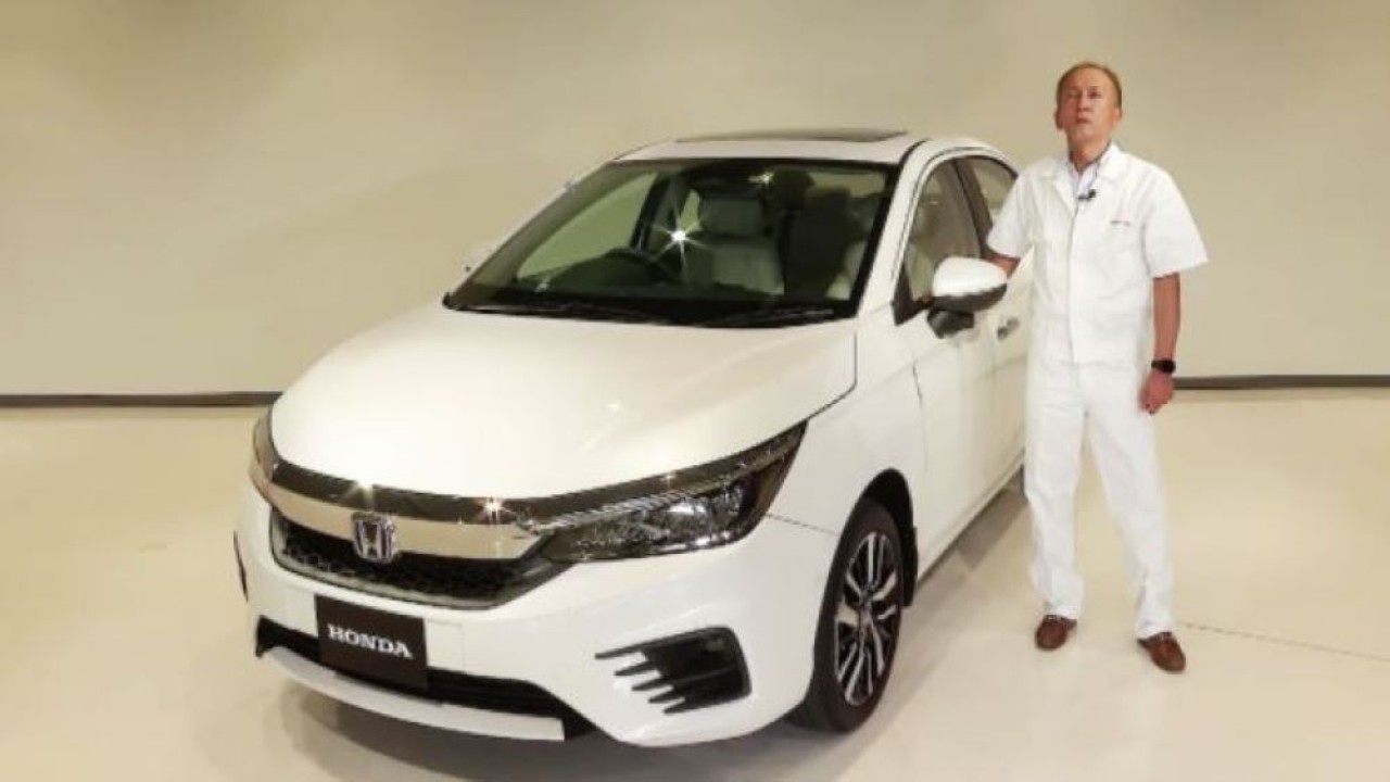 Honda City e-HEV hybrid diluncurkan di India. (Gizmochina)
