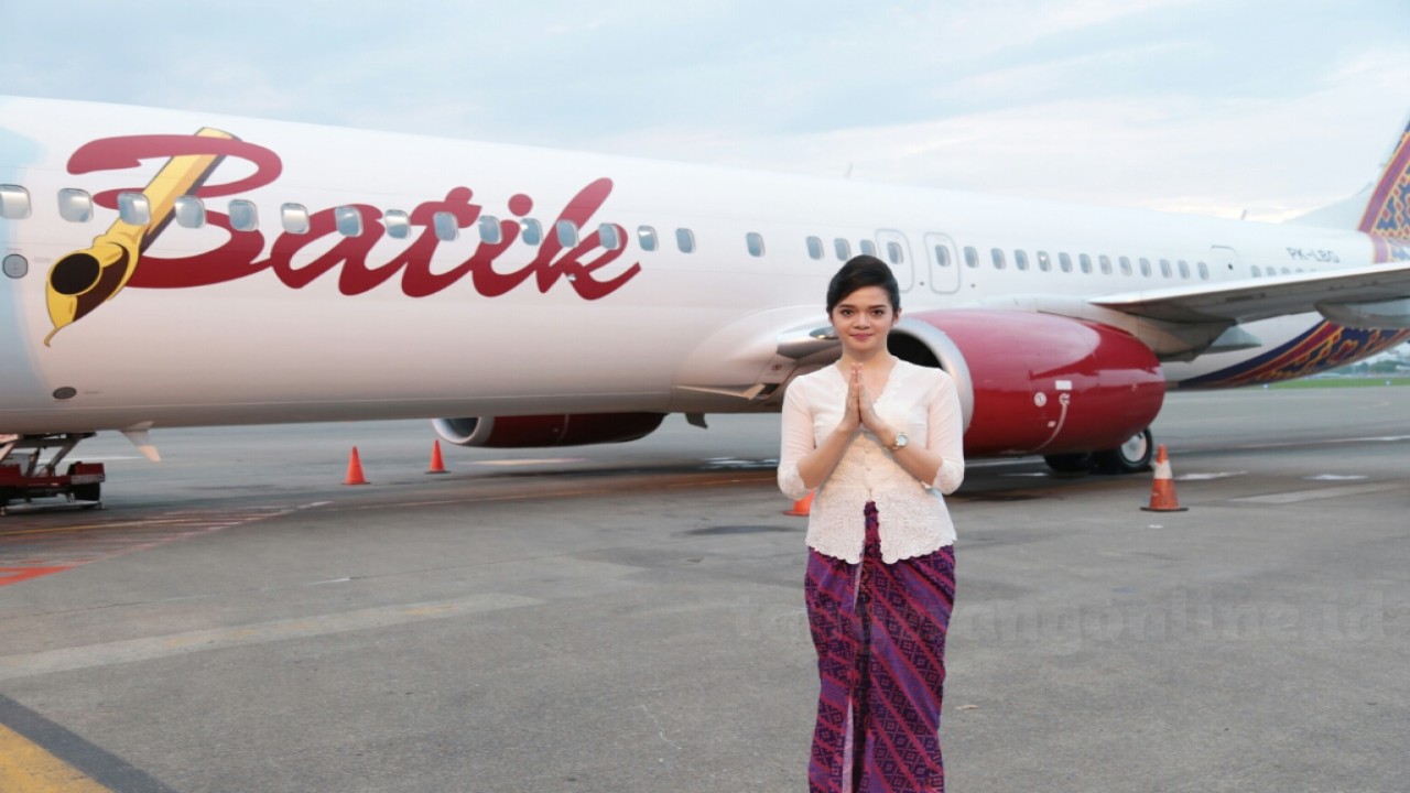 Ilustrasi pesawat Batik Air. (Net)