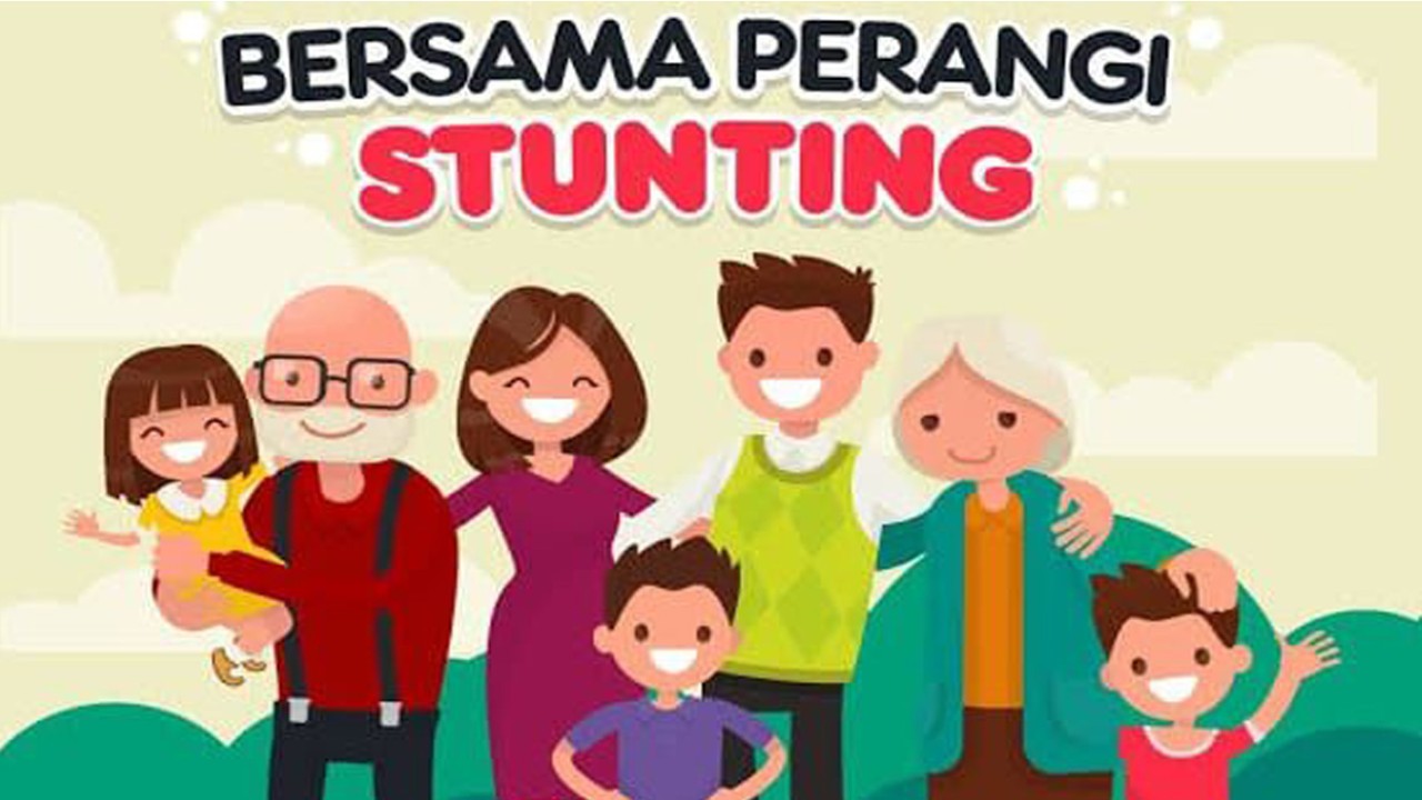 Ilustrasi perangi stunting/ist