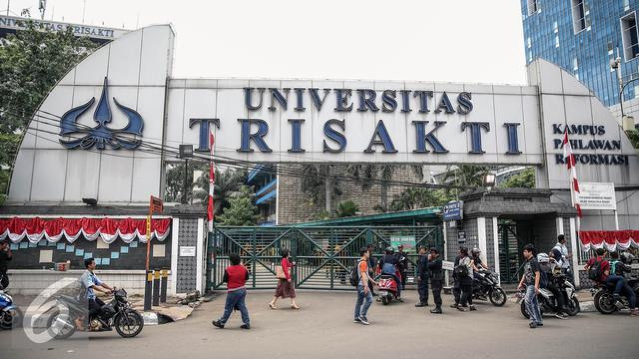 Kampus Universitas Trisakti. (Net)