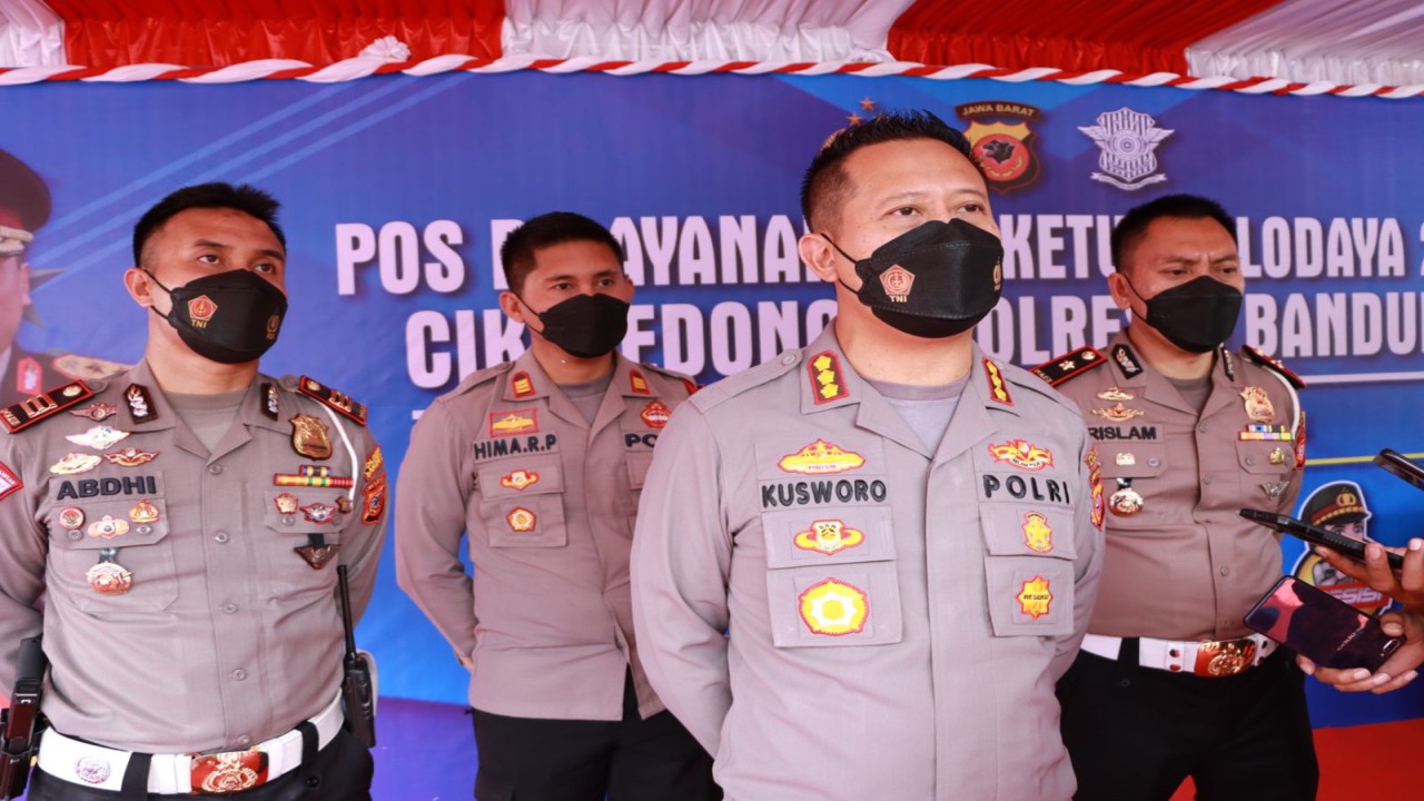 Kapolresta Bandung Kombes Pol Kusworo Wibowo