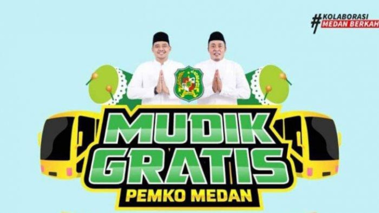 Pemko Medan gelar mudik gratis/ist