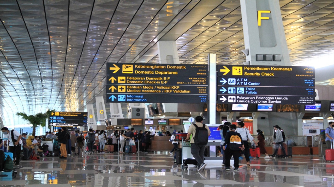 Suasana di bandara/ist