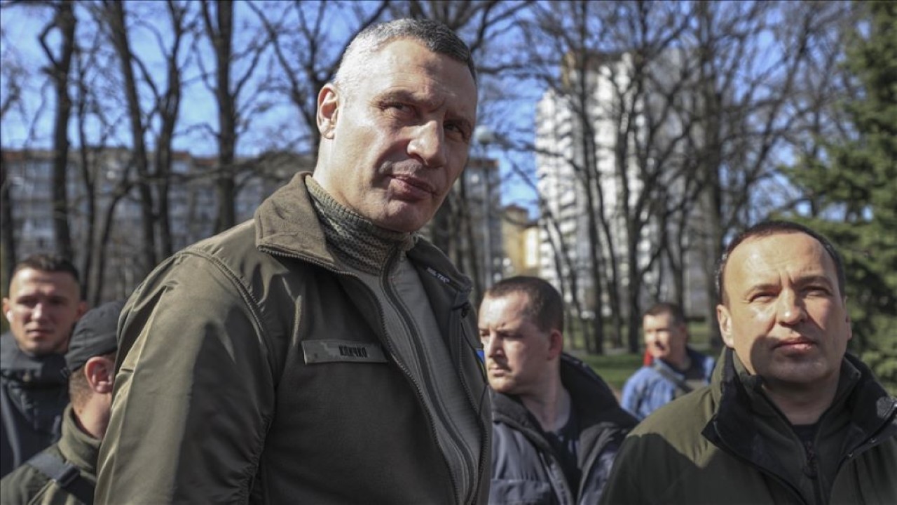 Wali Kota Kiev Vitali Klitschko. (Anadolu Agency)