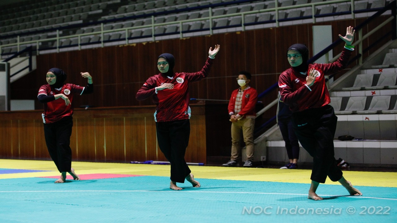 Atlet Pencak Silat Indonesia