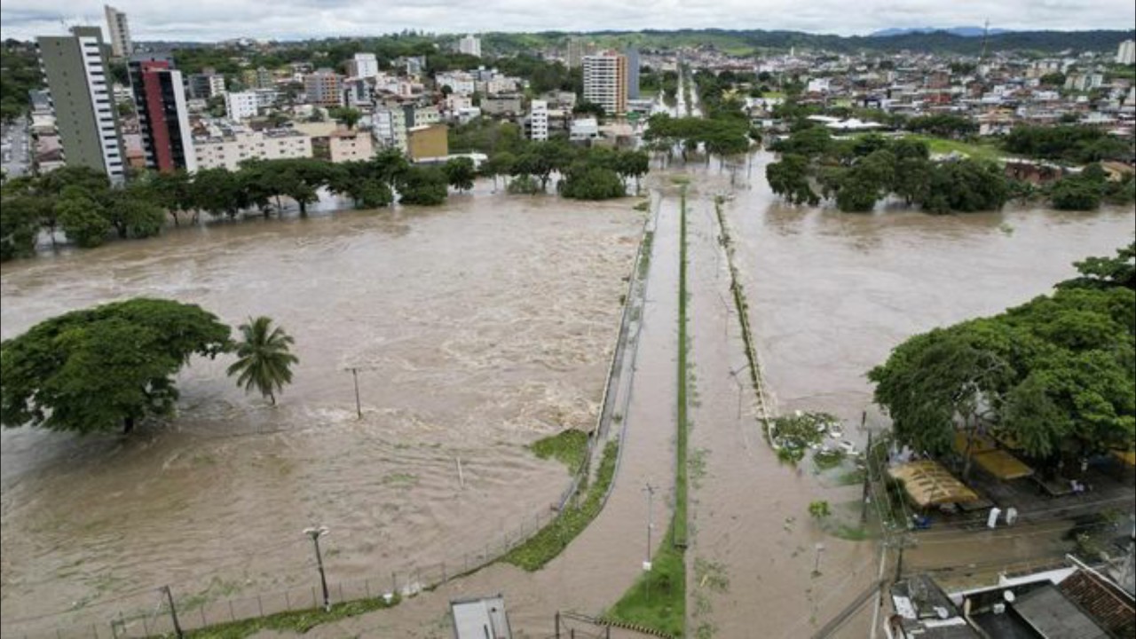 Banjir Brasil. (Net)