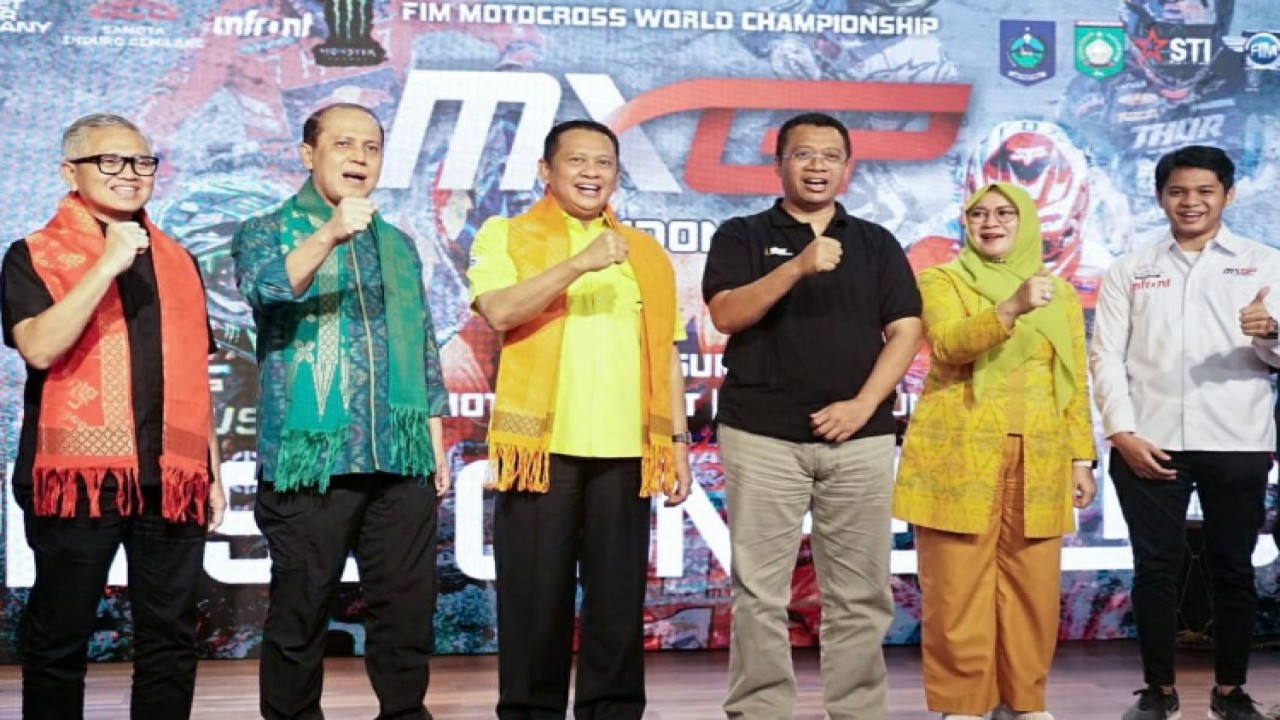 Ketua MPR RI Bambang Soesatyo (ketiga kiri). Foto: Dok MPR