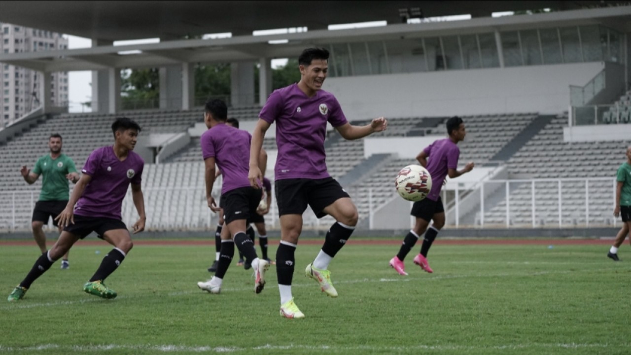 Latihan Timnas Indonesia