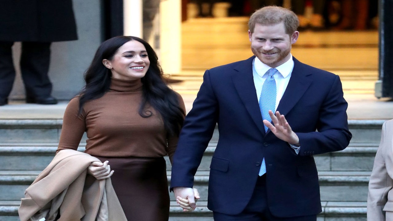 Pangeran Harry (kanan) dan istrinya Meghan Markle/ist