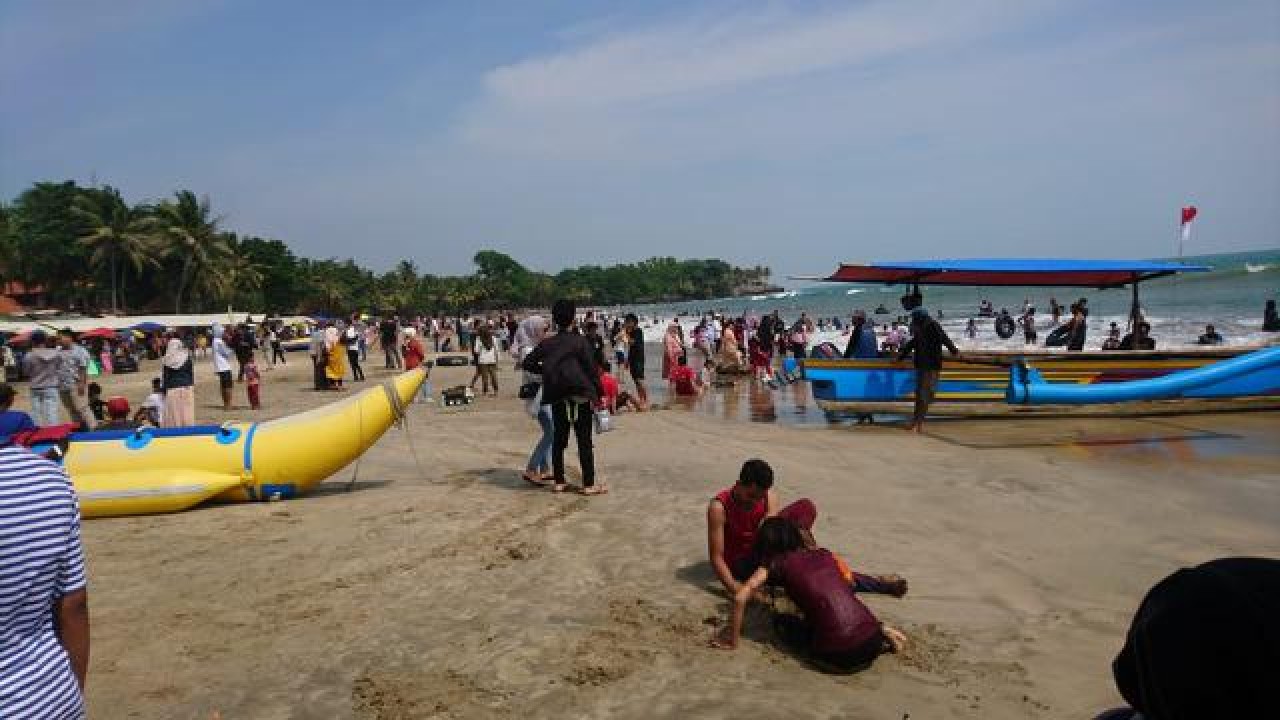 Pantai Anyer. (Liputan6.com)