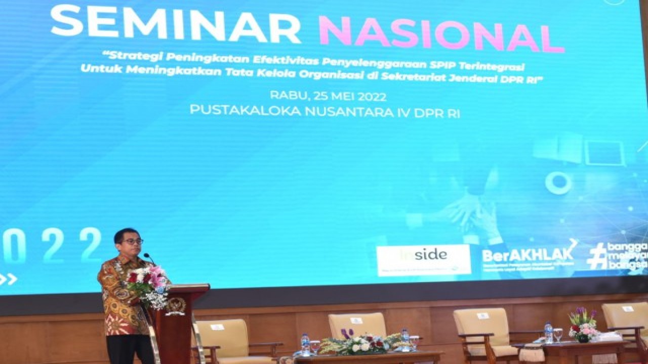 Sekretaris Jenderal (Sekjen) DPR RI Indra Iskandar. Foto: Dok DPR