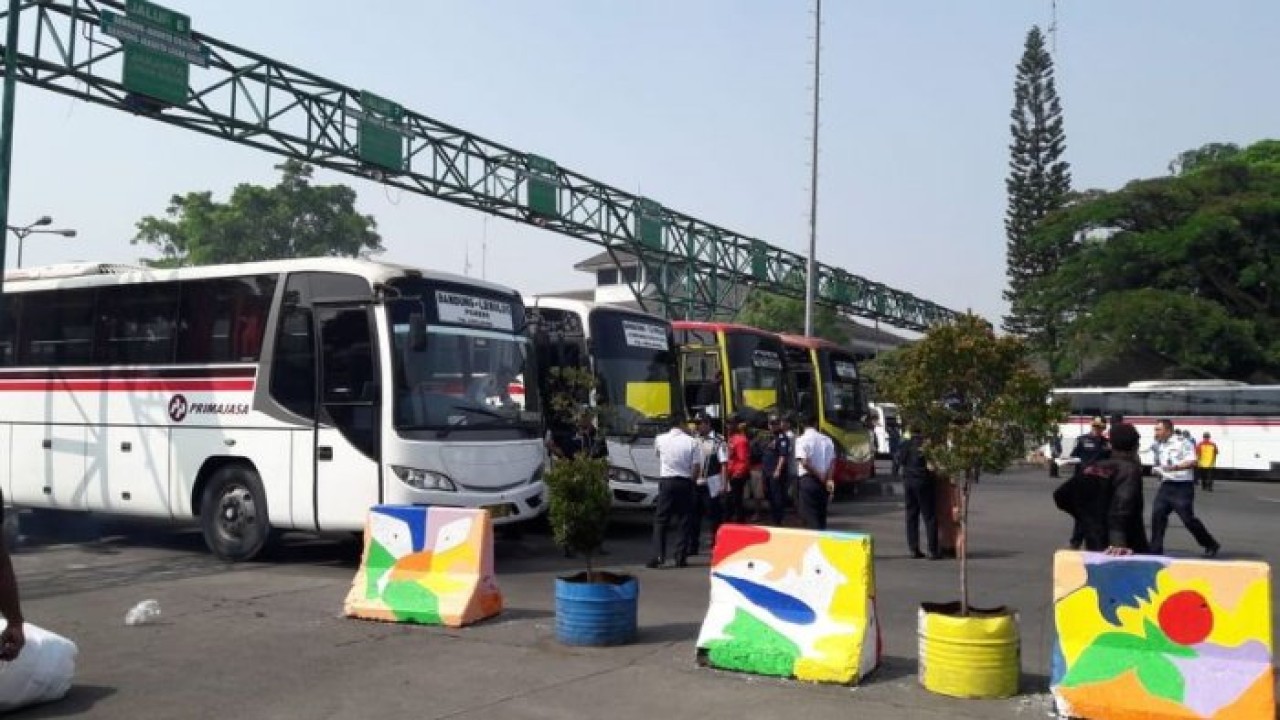 Terminal Leuwipanjang, Bandung. (Tribunnews)