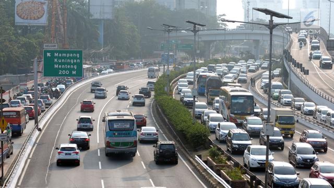 Tol dalam kota. (Liputan6.com)