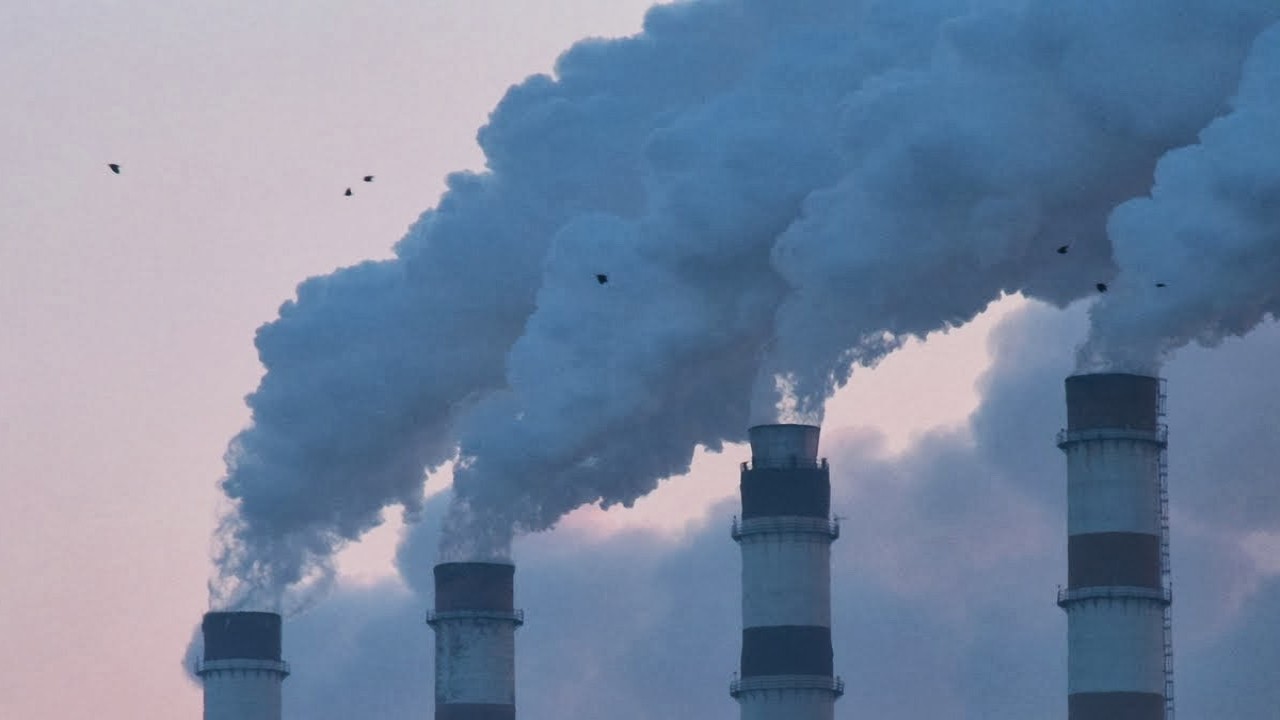 Asap yang dikeluarkan dari kegiatan industri memiliki andil untuk terjadinya pencemaran udara.
