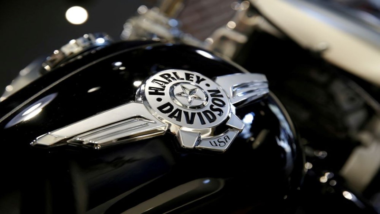 Ilustrasi Harley-Davidson. (Reuters)