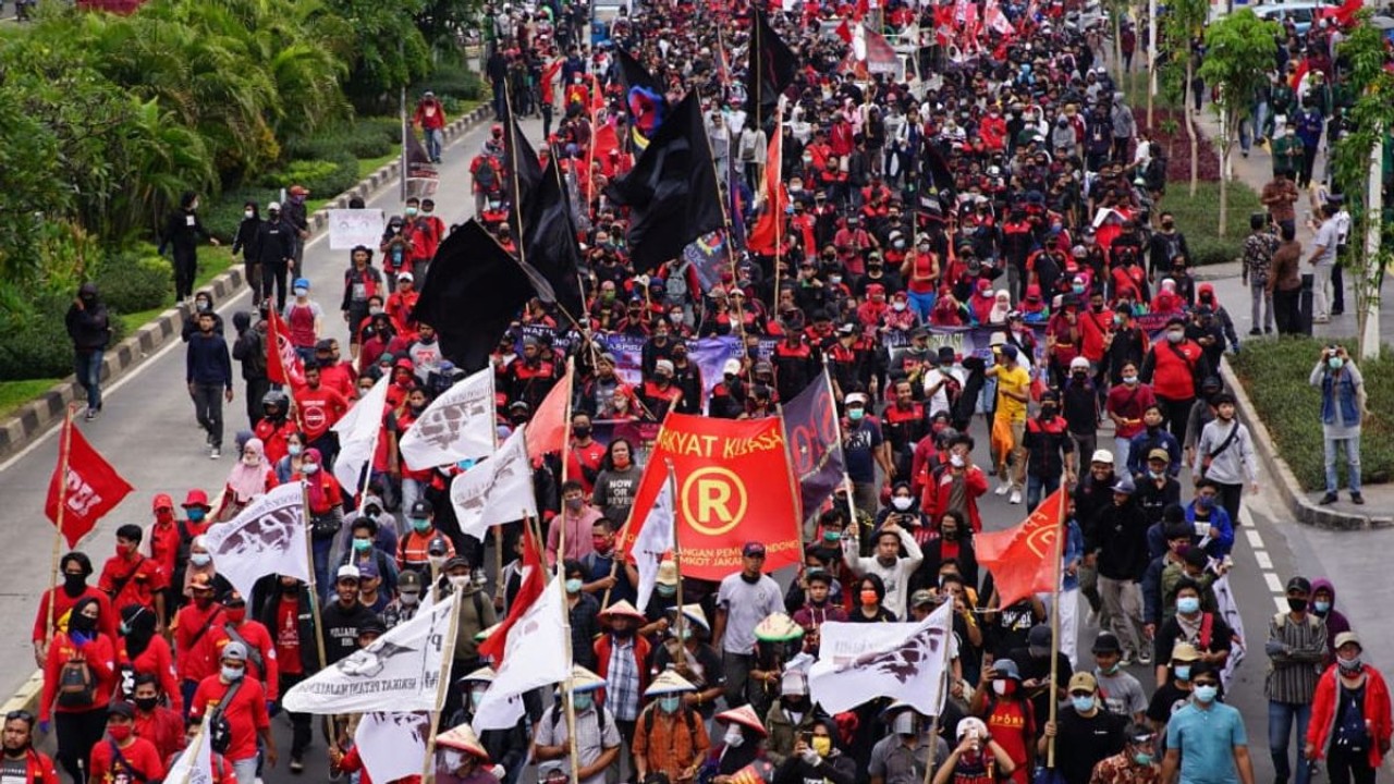 10 Ribu Buruh Bakal Geruduk Gedung DPR 15 Juni, Aksi Tolak UU P3