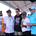 Ketua MPR RI sekaligus Ketua Umum Ikatan Motor Indonesia (IMI) Bambang Soesatyo (kanan)-1656409617