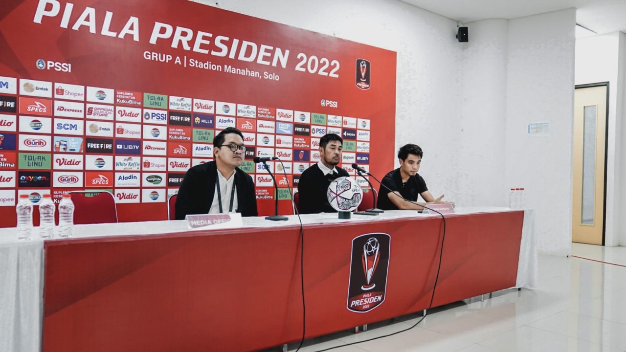 Konferens per ls Piala Presiden 2022