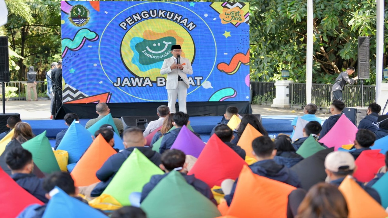Gubernur Jabar Ridwan Kamil kukuhkan duta Pariwisata