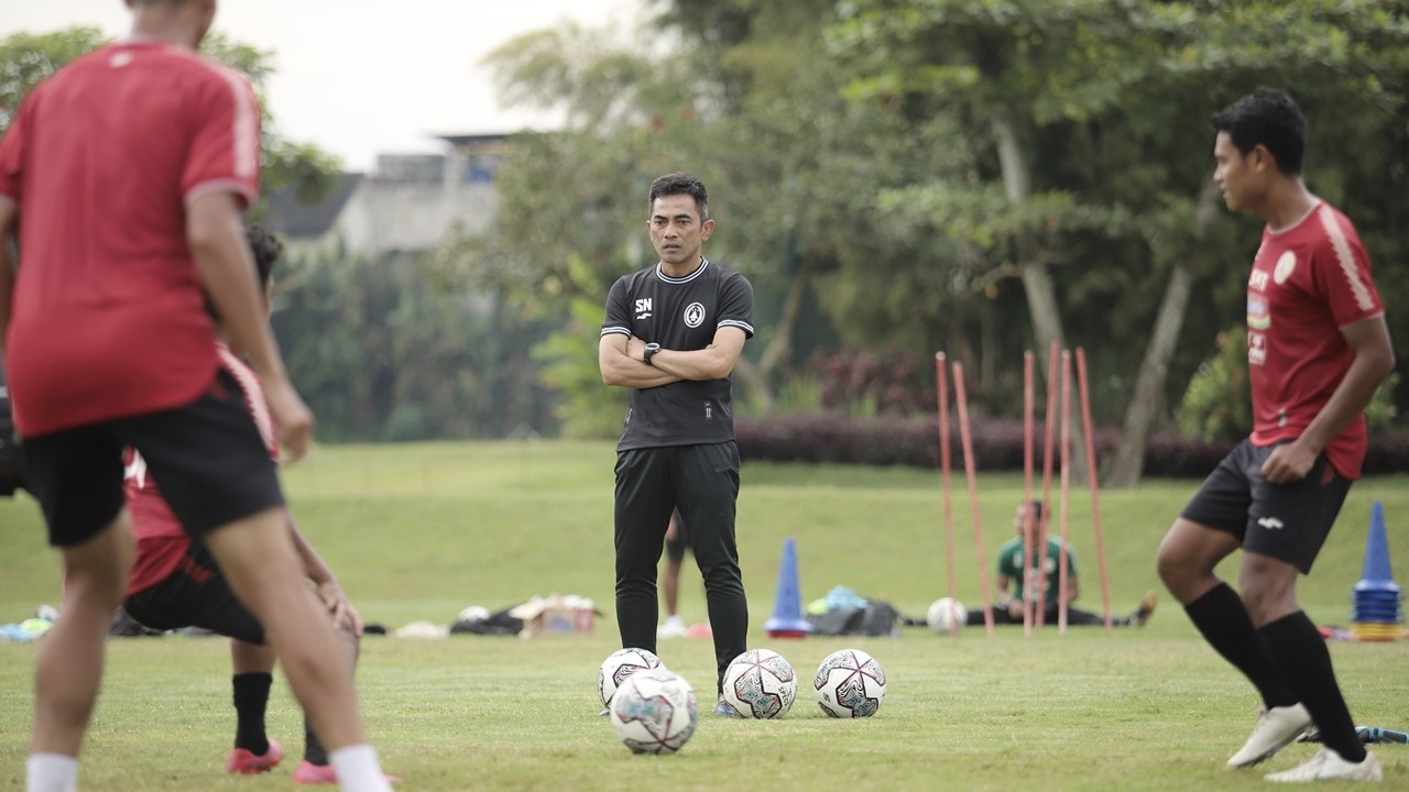 Pelatih PSS Sleman Seto Nurdiantoro