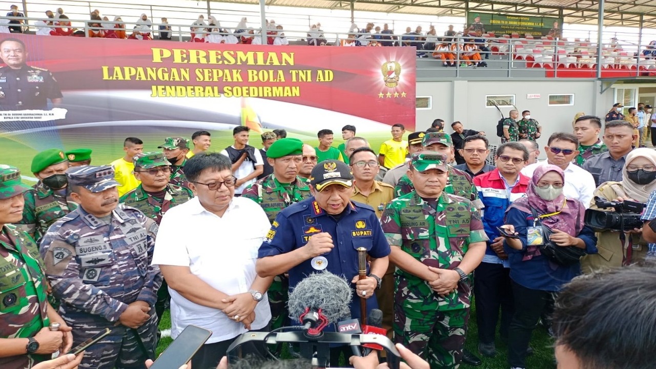 Peresmian Lapangan Jendral Sudirman Cilacap