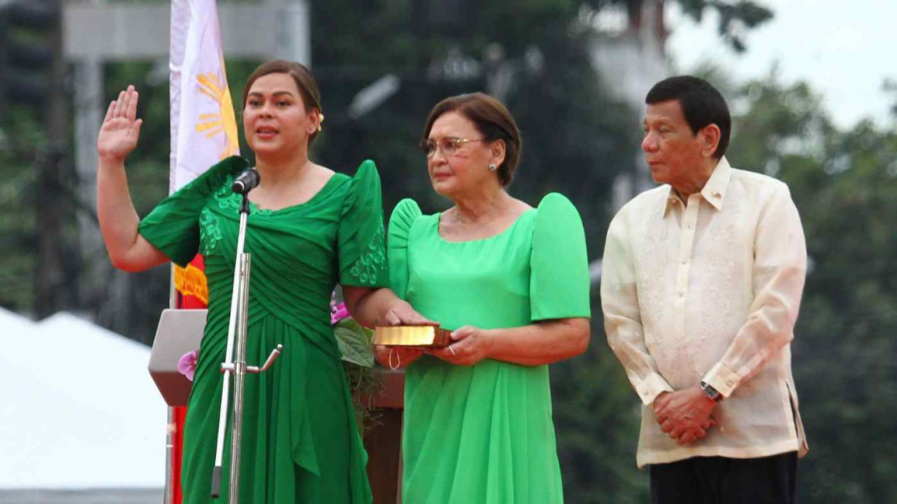 Sara Duterte-Caprio dan kedua orangtuanya. (Net)