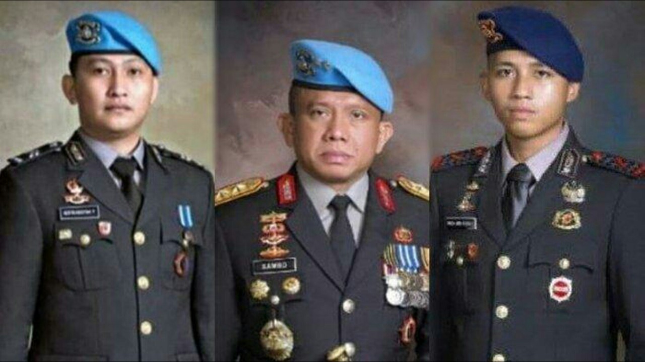 Brigadir J, Irjen Ferdy Sambo dan Bharada E. (Net)