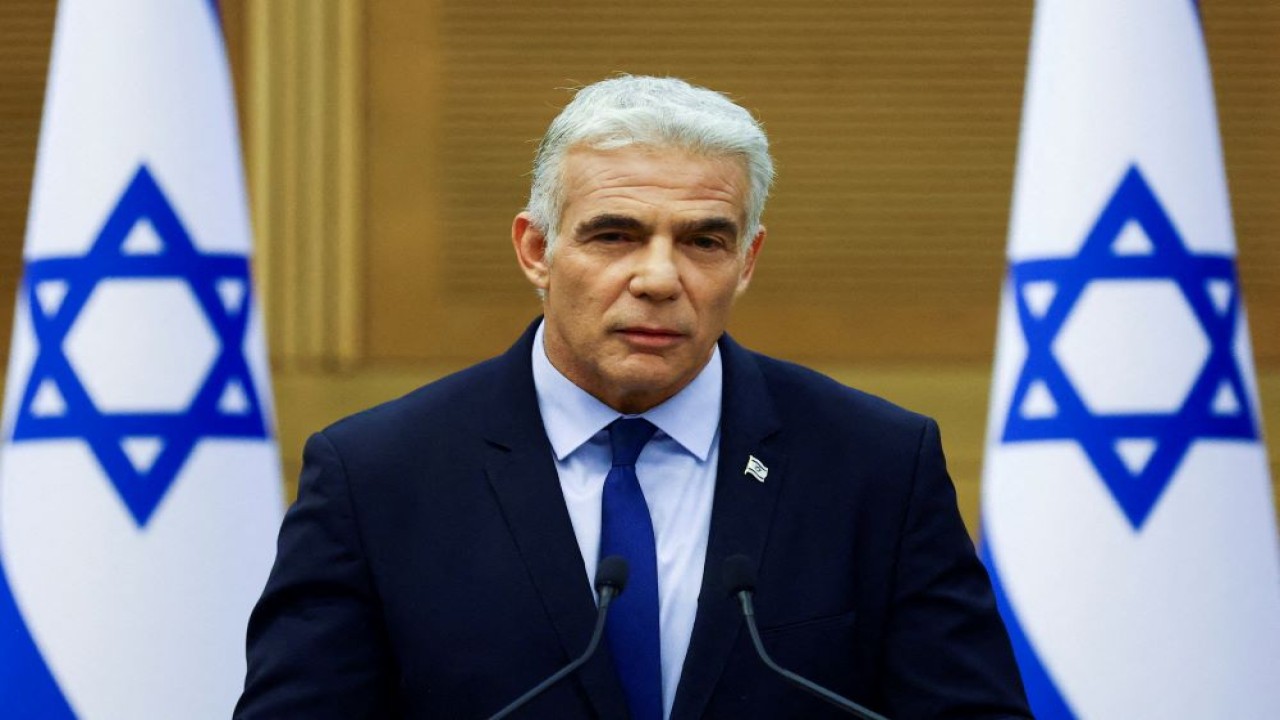 Perdana Menteri Israel Yair Lapid. (Reuters)