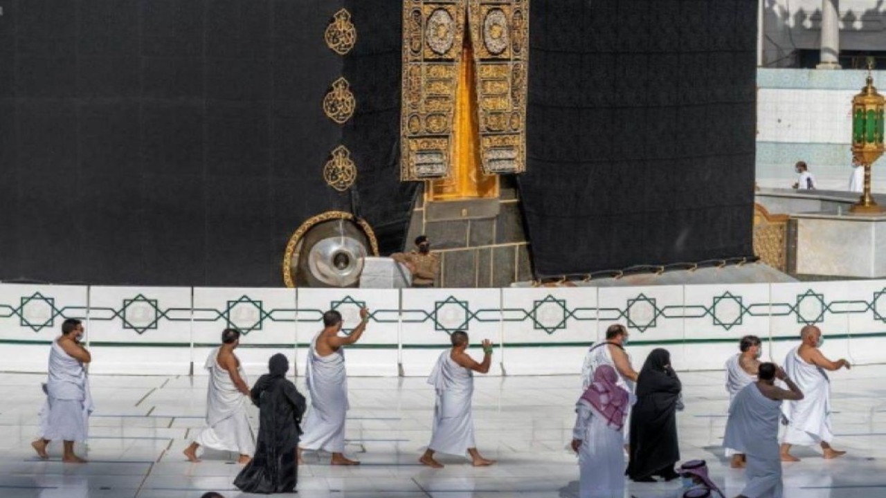 Ilustrasi. Jamaah umrah. (Saudi Gazette)