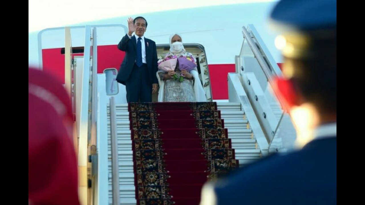 Presiden Jokowi dan Ibu Negara Iriana. (Net)