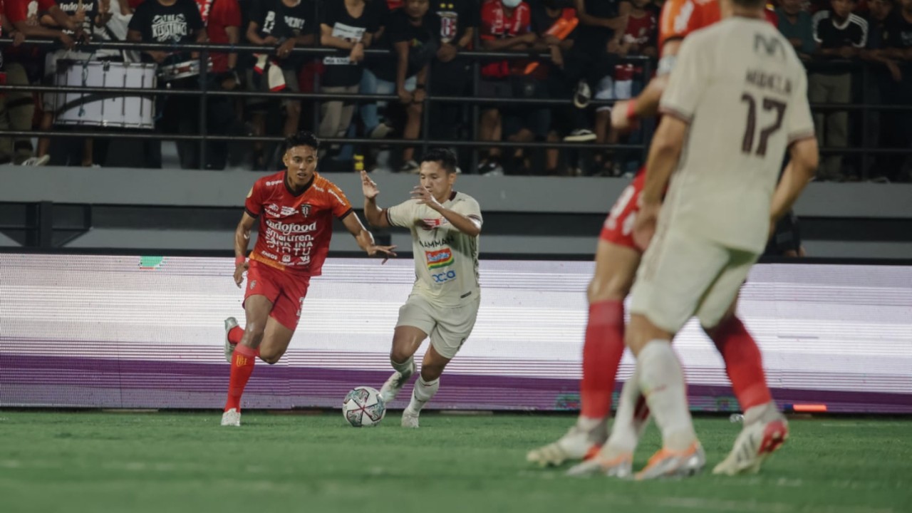 Laga Bali United vs Persija