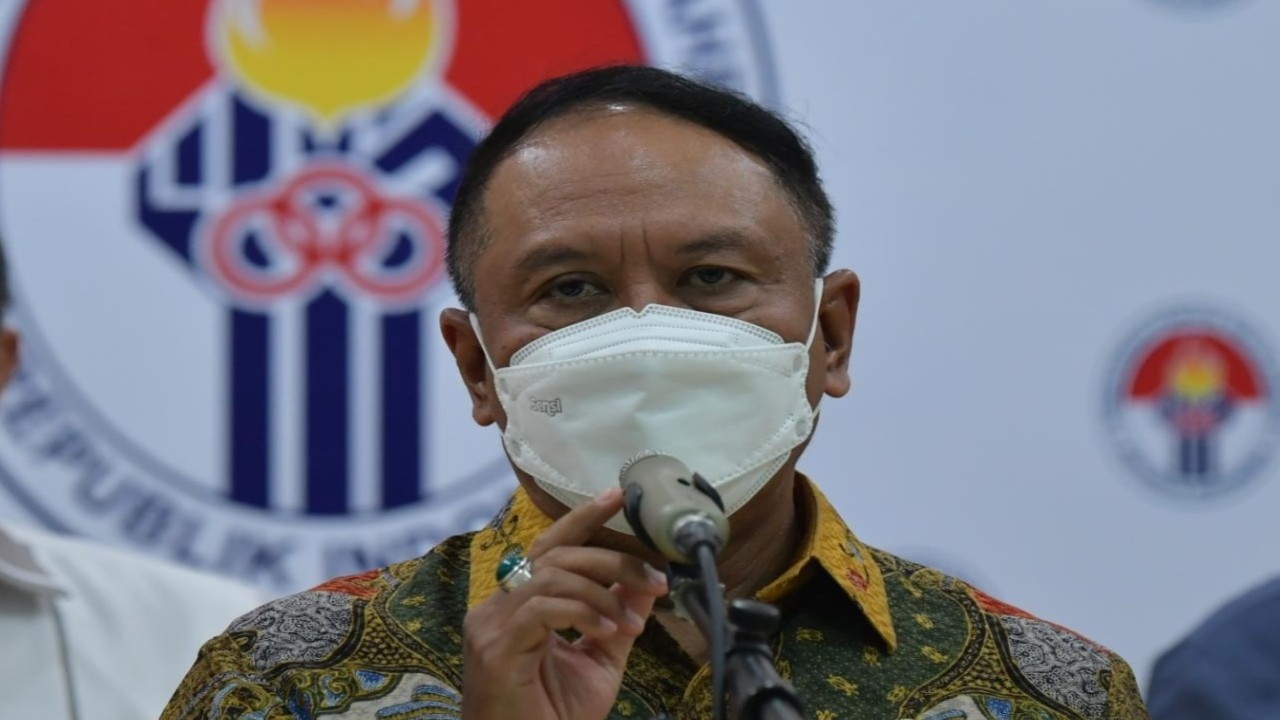 Menpora Zainudin Amali