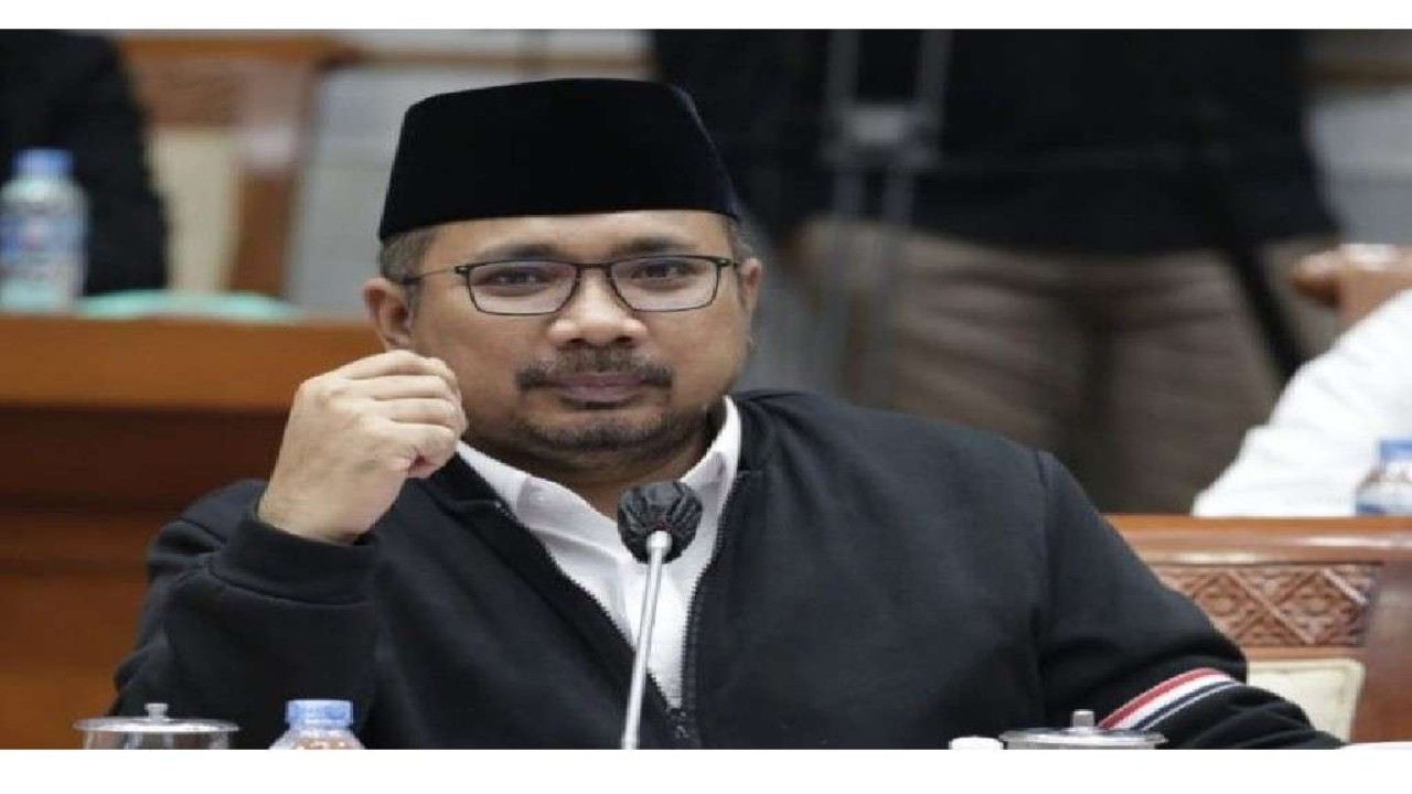 Menteri Agama (Menag) Yaqut Cholil Qoumas/ist