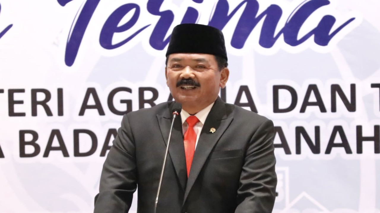 Menteri ATR/BPN Hadi Tjahjanto/ist