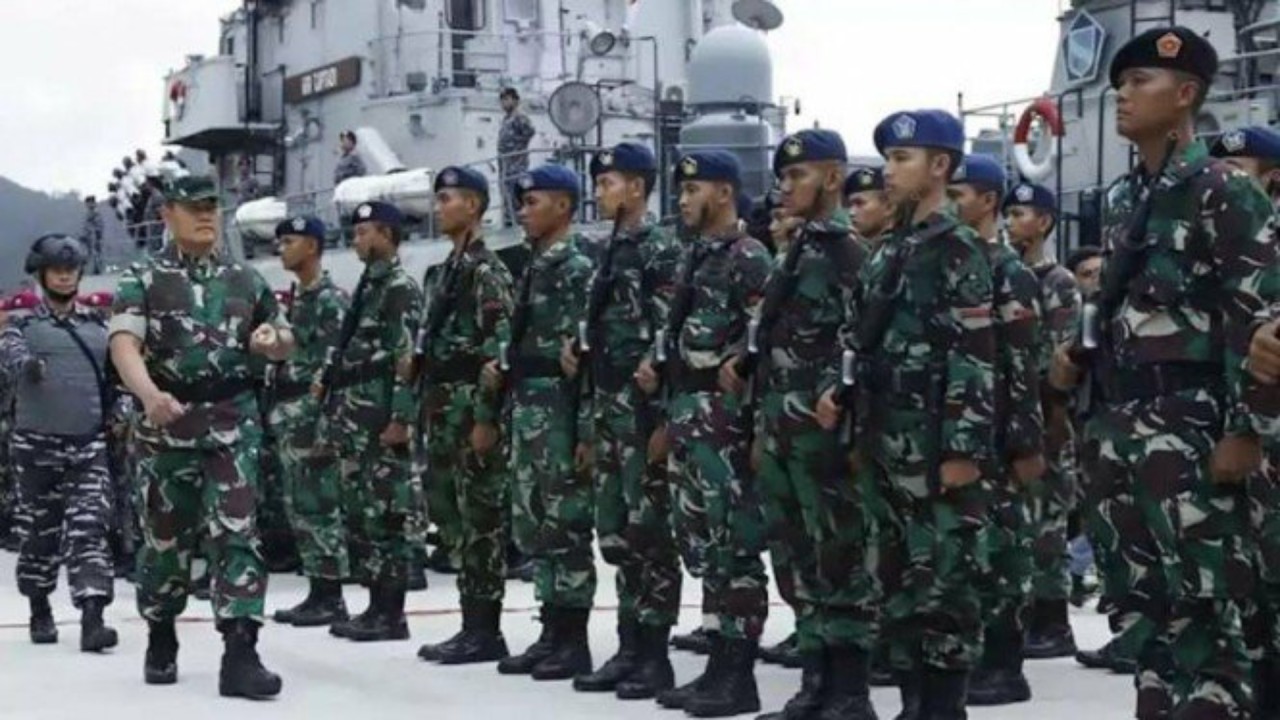 Prajurit TNI AL. (Antara)