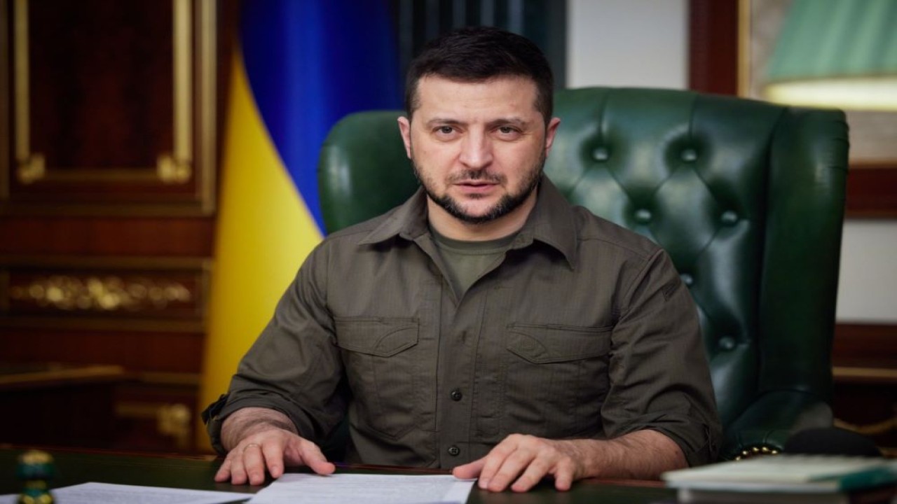 Presiden Ukraina Volodymyr Zelenskyy . (Net)