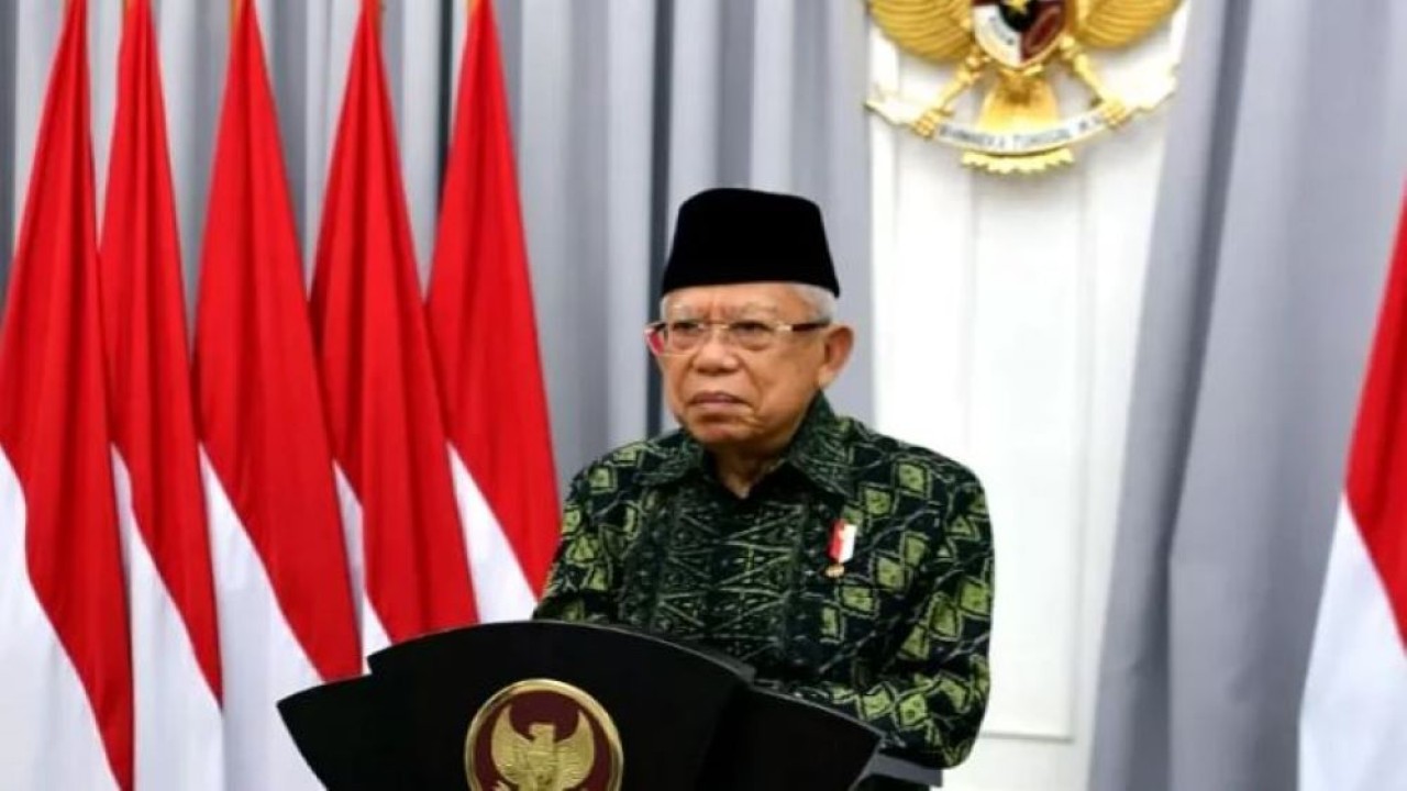 Wakil Presiden KH Ma'ruf Amin. (DAS/SK – BPMI, Setwapres)