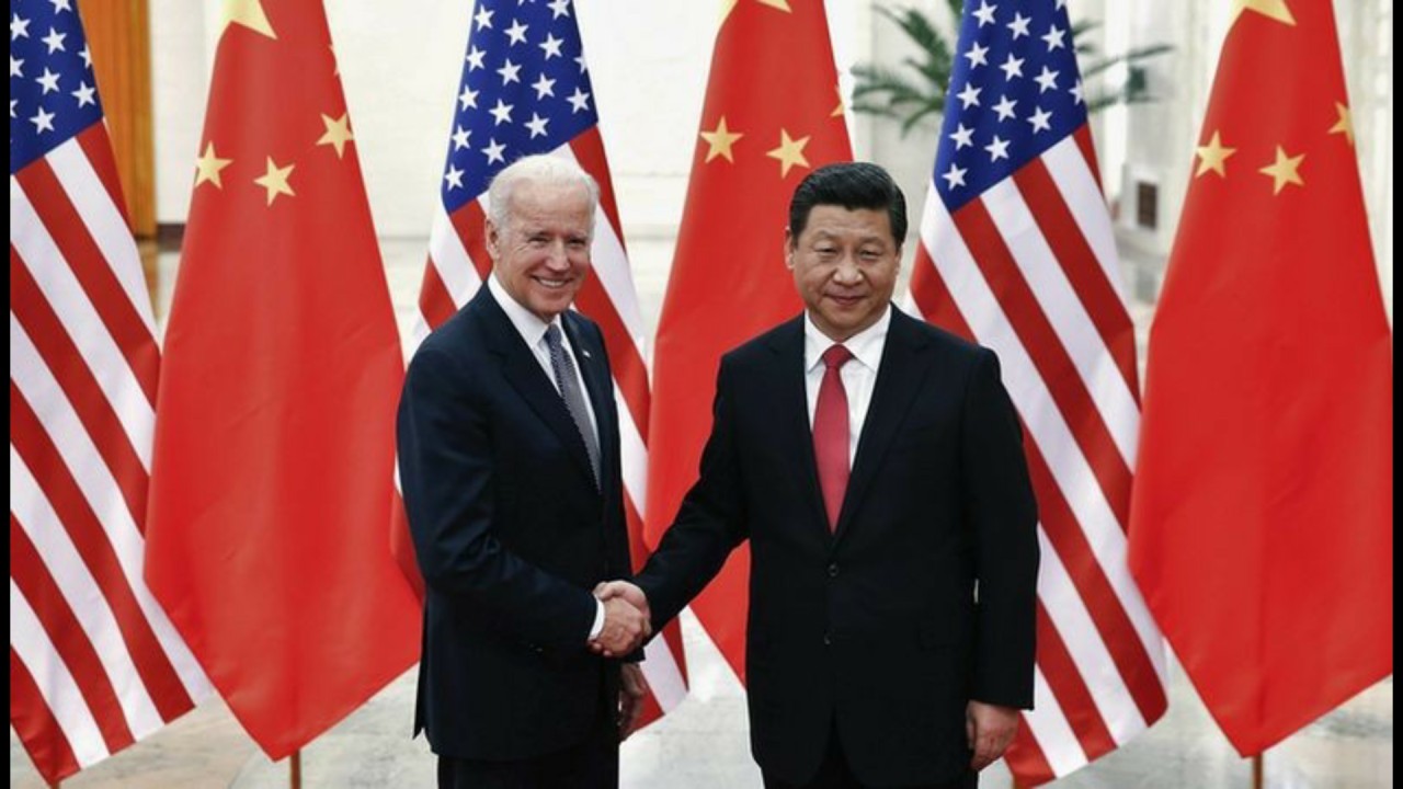 Xi Jinping dan Joe Biden. (Net)