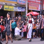 Aksi para model di Toba Fashion Week Kota Balige-1659528691