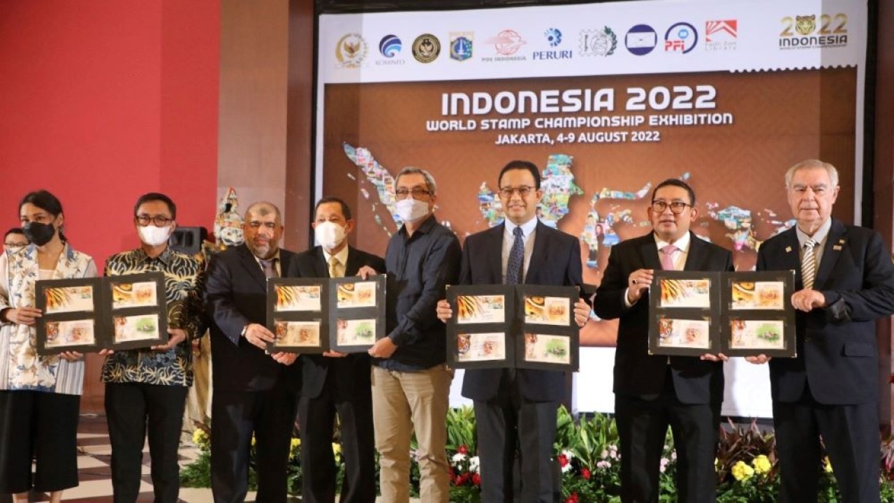 Gubernur Anies Baswedan mengajak warga Jakarta manfaatkan pameran filateli internasional sebagai ajang pembelajaran sejarah. (Ist/Pemprov DKI Jakarta)