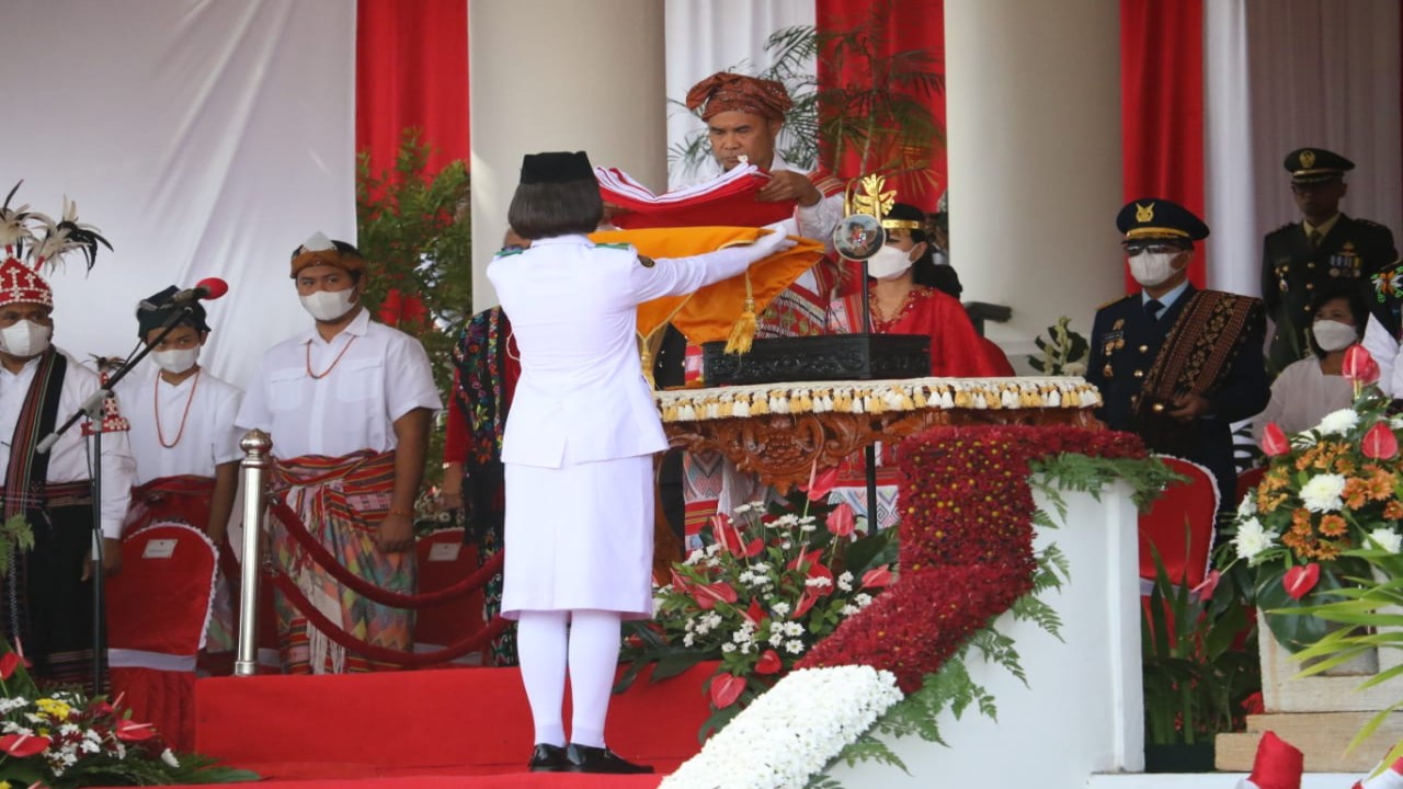 Apel Kebangsaan Dalam Rangka Memeringati Hari Ulang Tahun Hut