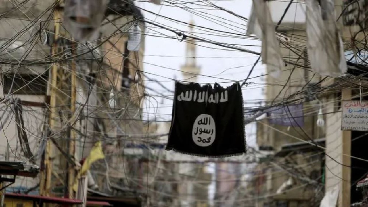 Ilustrasi. Bendera ISIS. (Reuters)