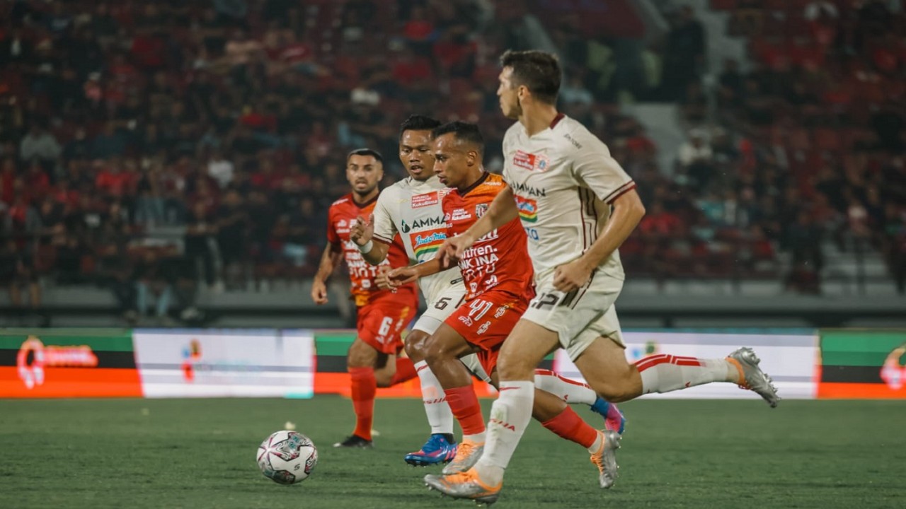 Laga Bali United vs Persija