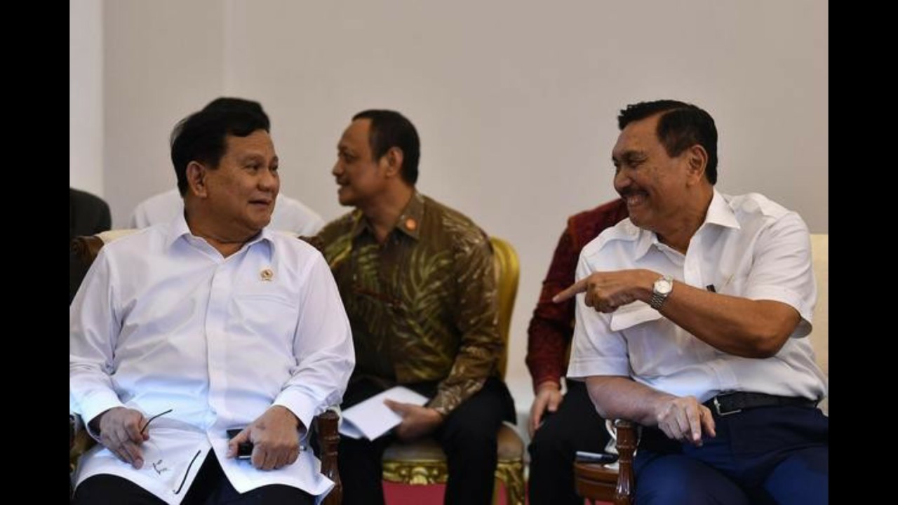 Luhut dan Prabowo. (Net)